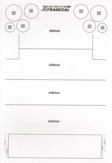 Xtradecal X48019 1:48 Luftwaffe/German Swastikas