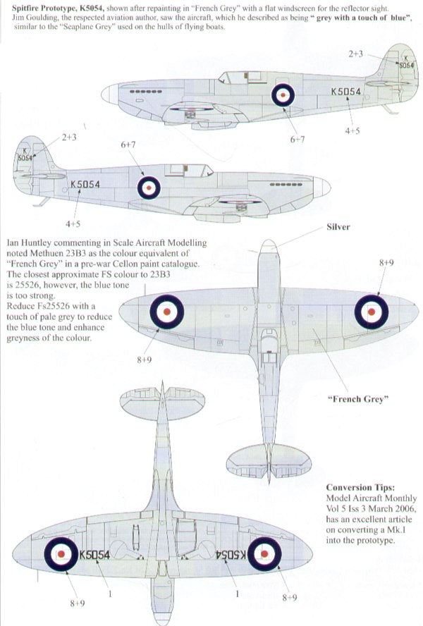 Xtradecal X48059 Supermarine Spitfire Mk.I & Mk.II Collection 1:48