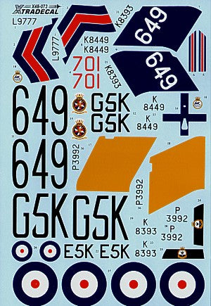 Xtradecal X48073 1:48 Fleet Air Arm Fairey Swordfish Mk.I 1938-39