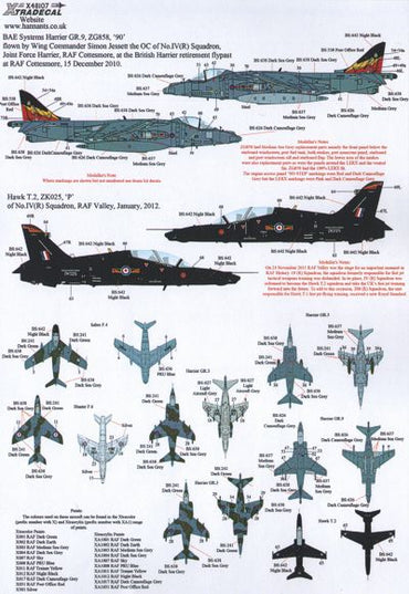Xtradecal X48107 1:48 RFC/RAF 100 Years of 4 Sqn Part 2