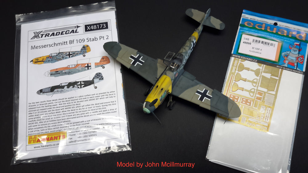 Xtradecal X48173 1:48 Messerschmitt Bf-109s with Stab markings Pt 2