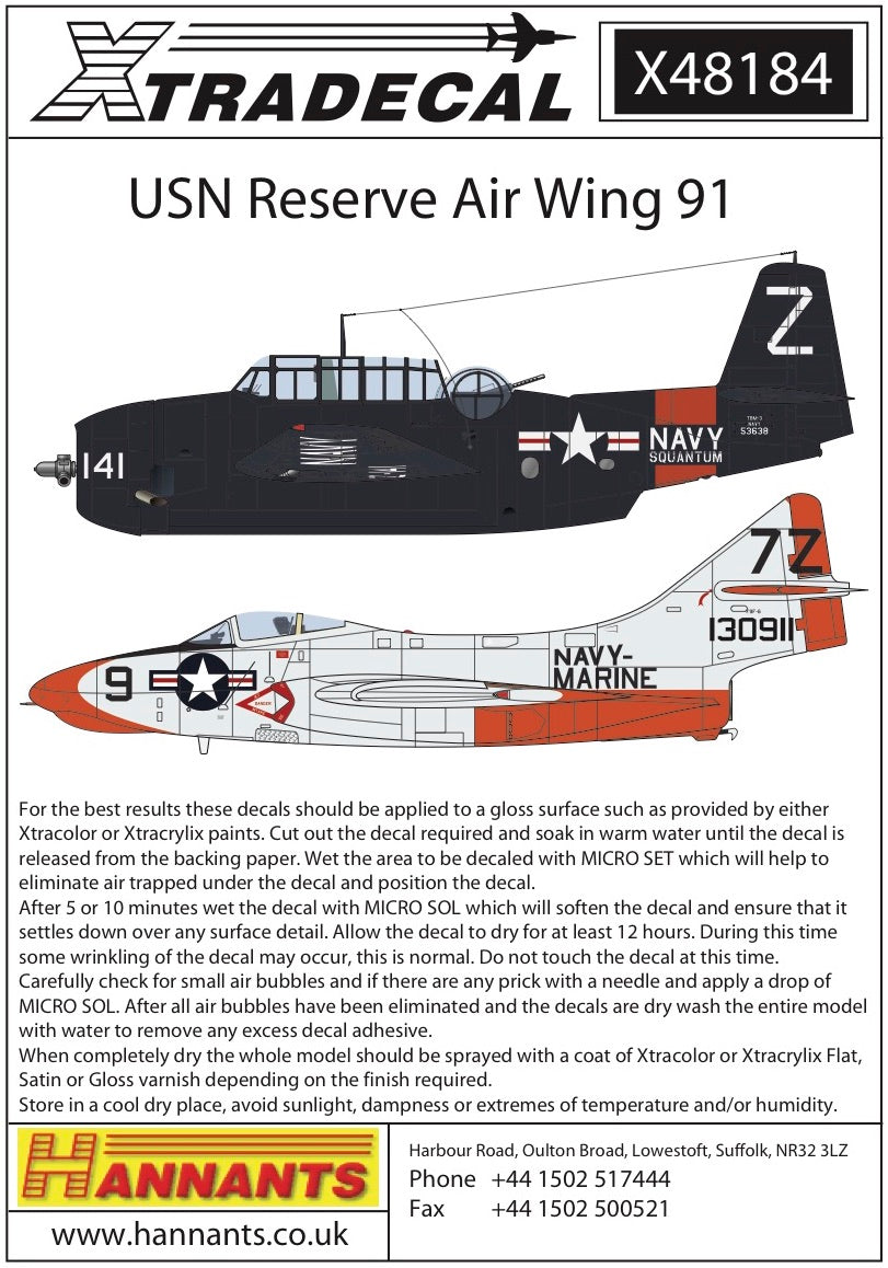 Xtradecal X48184 1:48 U.S