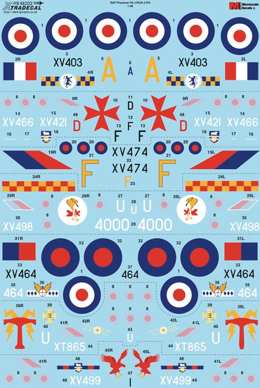 Xtradecal X48202 1:48 McDonnell-Douglas Phantom FG.1/FGR.2