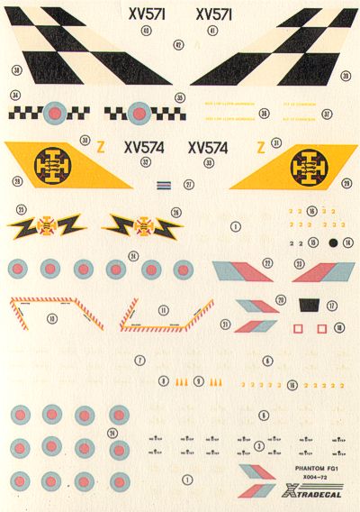 Xtradecal X72004 1:72 McDonnell-Douglas FG.1 Phantom