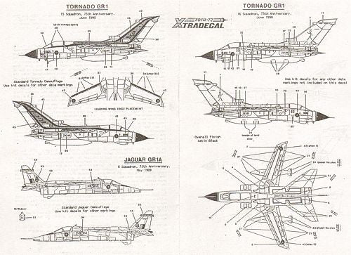 Xtradecal X72018 1:72 RAF Update 1990 #1