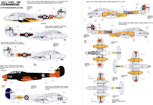 Xtradecal X72087 1:72 Gloster Meteor T.7