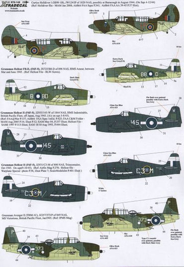 Xtradecal X72142 1:72 REPRINTED!! Yanks with Roundels Part 3 U.S