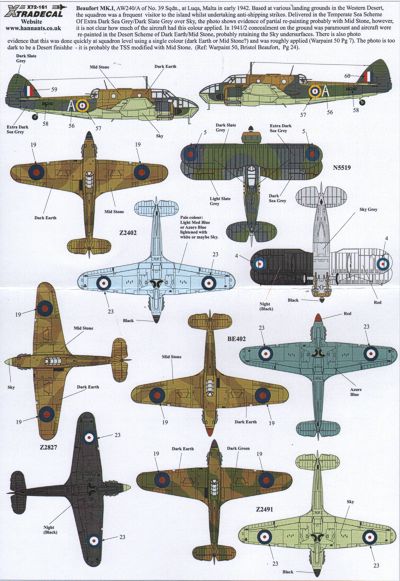 Xtradecal X72161 1:72 REPRINTED!! The Battle for Malta RAF