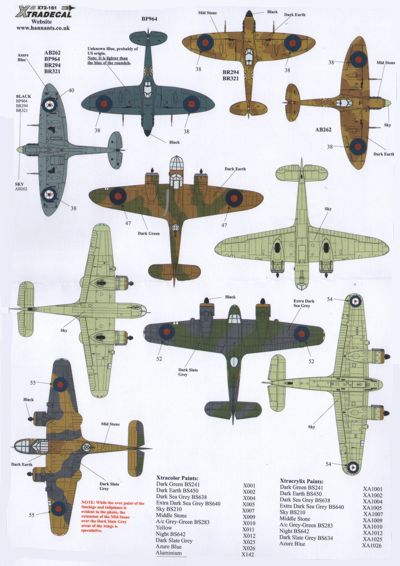 Xtradecal X72161 1:72 REPRINTED!! The Battle for Malta RAF