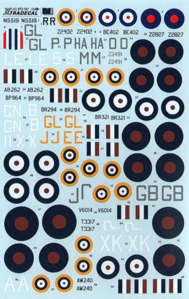 Xtradecal X72161 1:72 REPRINTED!! The Battle for Malta RAF