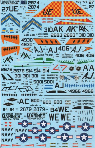 Xtradecal X72180 1:72 Douglas A-4B Skyhawk Part 2
