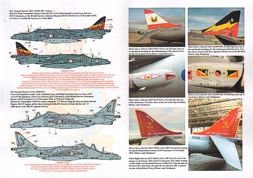 Xtradecal X72185 1:72 UK Air Arm Update Harrier Retirement