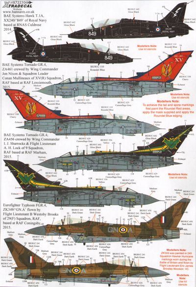 Xtradecal X72230 1:72 RAF/RN Update 2015