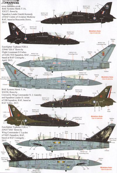 Xtradecal X72230 1:72 RAF/RN Update 2015