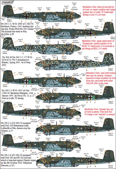 Xtradecal X72262 1:72 Focke-Wulf Fw-200 Condor