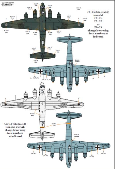 Xtradecal X72262 1:72 Focke-Wulf Fw-200 Condor