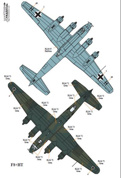 Xtradecal X72262 1:72 Focke-Wulf Fw-200 Condor
