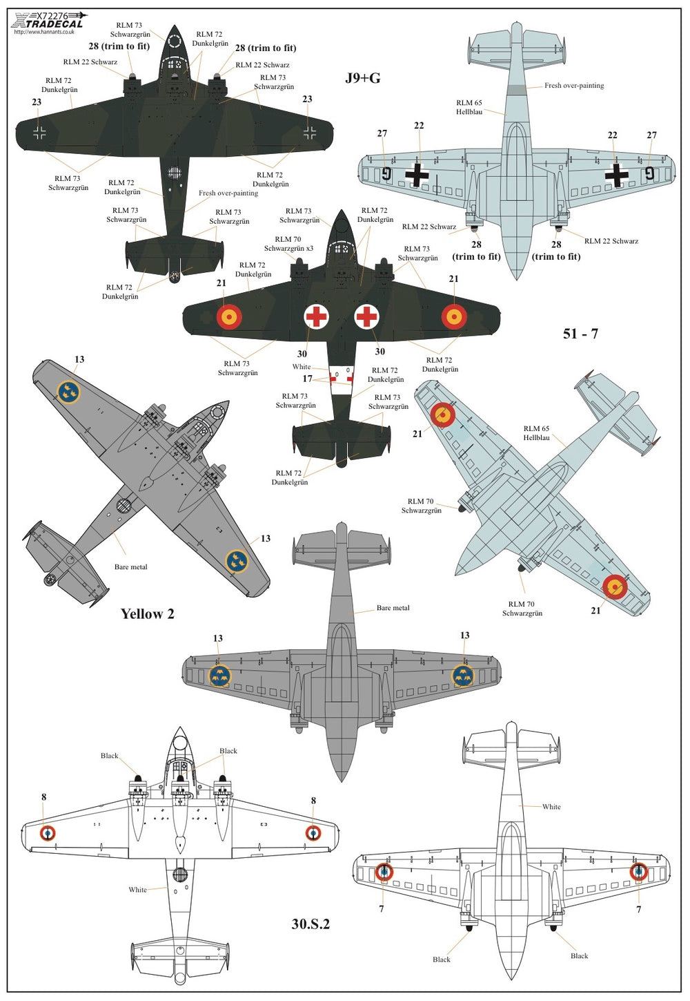 Xtradecal X72276 1:72 Dornier Do-24T