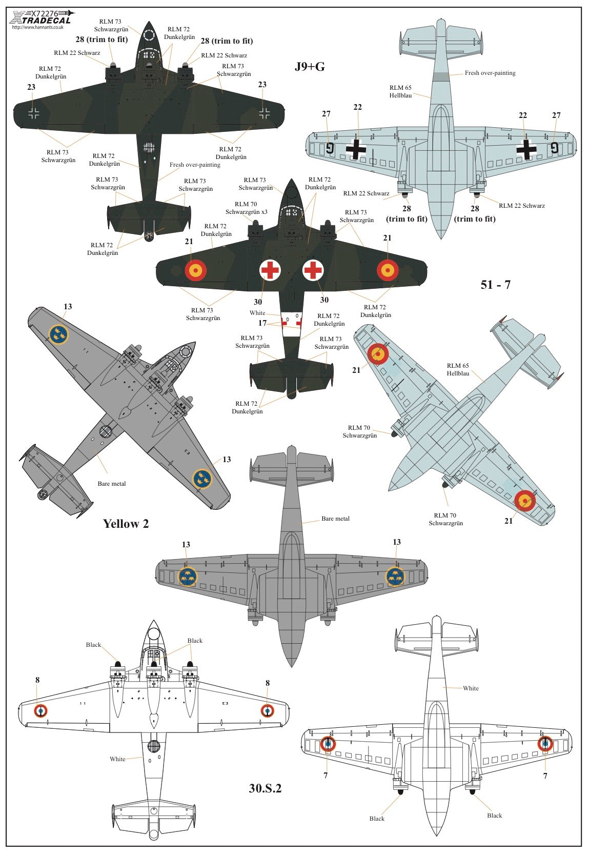 Xtradecal X72276 1:72 Dornier Do-24T
