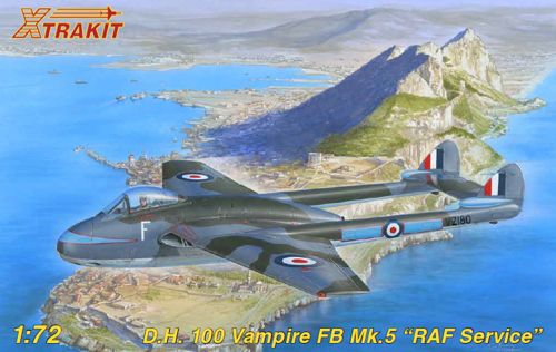 Xtrakit (SH) XK72008 1:72 de Havilland Vampire FB.5 Decals for WA294 V9-C 502
