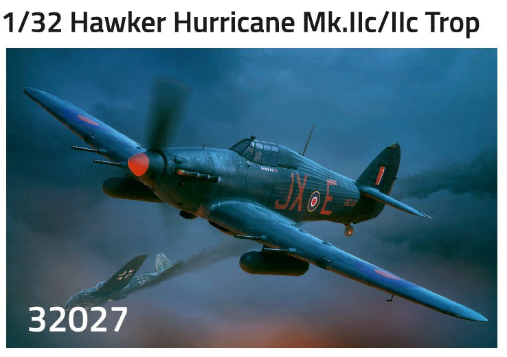 FLY YLF32027 1:32 Hawker Hurricane Mk.IIc/Mk.IIC tropical