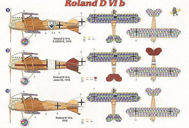 FLY YLF48008 1:48 Roland D.VIb with Mercedes-Benz Bz III engine