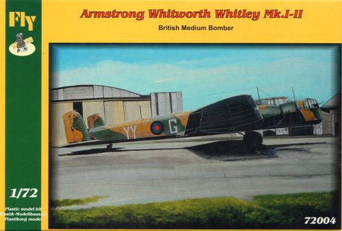 FLY YLF72004 1:72 Armstrong-Whitworth Whitley Mk.I/Mk.II British Medium Bomber
