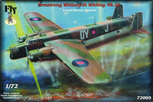 FLY YLF72005 1:72 Armstrong-Whitworth Whitley Mk.III British Medium Bomber