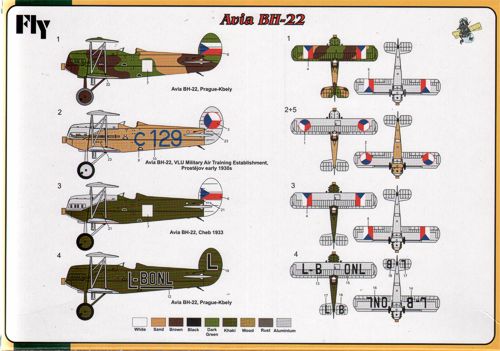FLY YLF72016 1:72 Avia BH-22