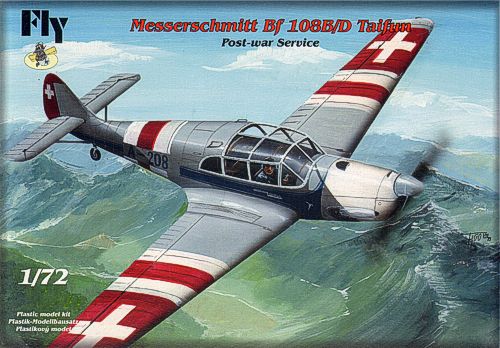 FLY YLF72029 1:72 Messerschmitt Bf-108B/D Taifun Post-War Service