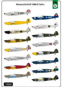 FLY YLF72032 1:72 Messerschmitt Bf-108B/D Taifun DOUBLE KIT with