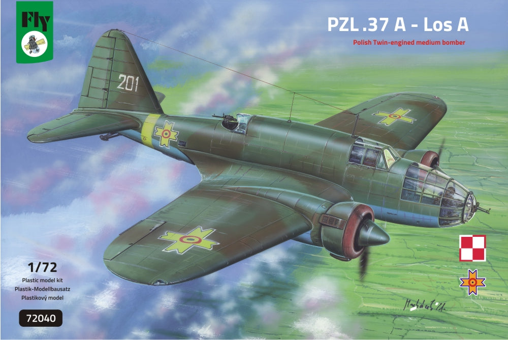 FLY YLF72040 1:72 PZL P.37A