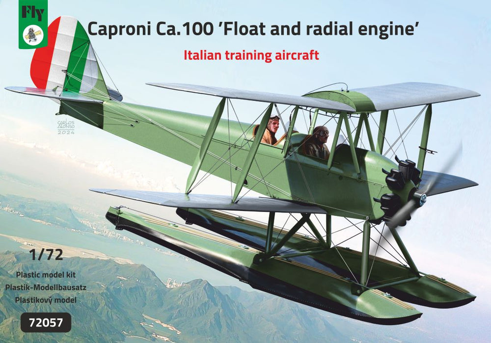 FLY YLF72057 Caproni Ca.100 Floats and Radial Engine 1:72