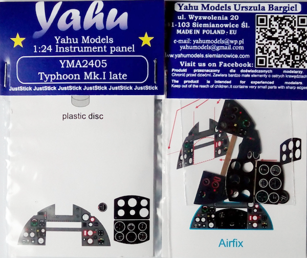 Yahu Models YMA2405 1:24 Hawker Typhoon Mk.Ib late