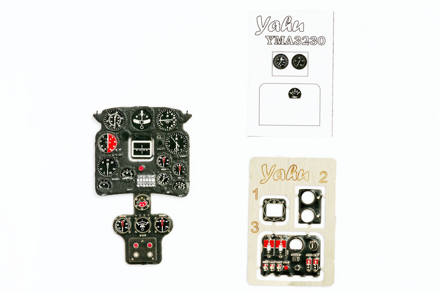 Yahu Models YMA3230 1:32 Nakajima Ki-44-II Photoetched instrument panels