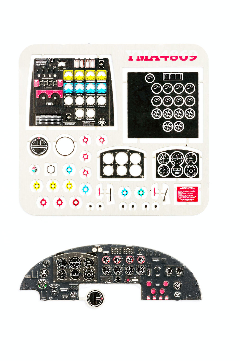 Yahu Models YMA4869 Avro Lancaster B.I/III Instrument Panel 1:48