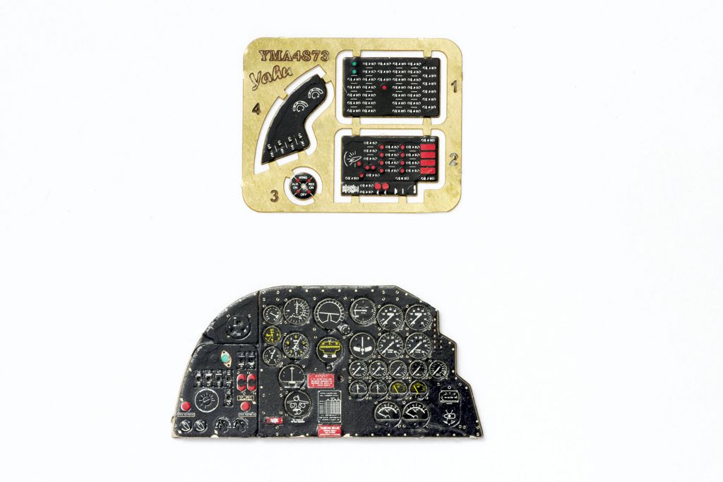 Yahu Models YMA4873 Douglas A-20G/H Boston Instrument Panel 1:48
