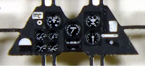 Yahu Models YMA7206 1:72 PZL P.24 Photoetched instrument panels
