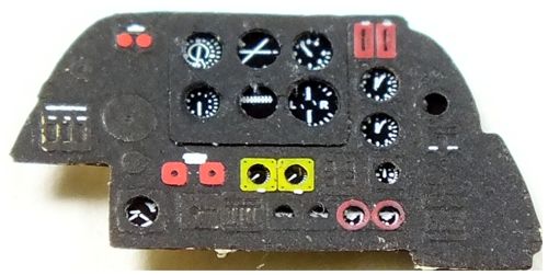 Yahu Models YMA7223 1:72 Bristol Beaufighter Mk.VI Photoetched instrument panels
