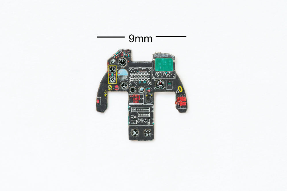 Yahu Models YMA7305 1:72 Dassault_Mirage F.1EQ/ED Photoetched instrument panels
