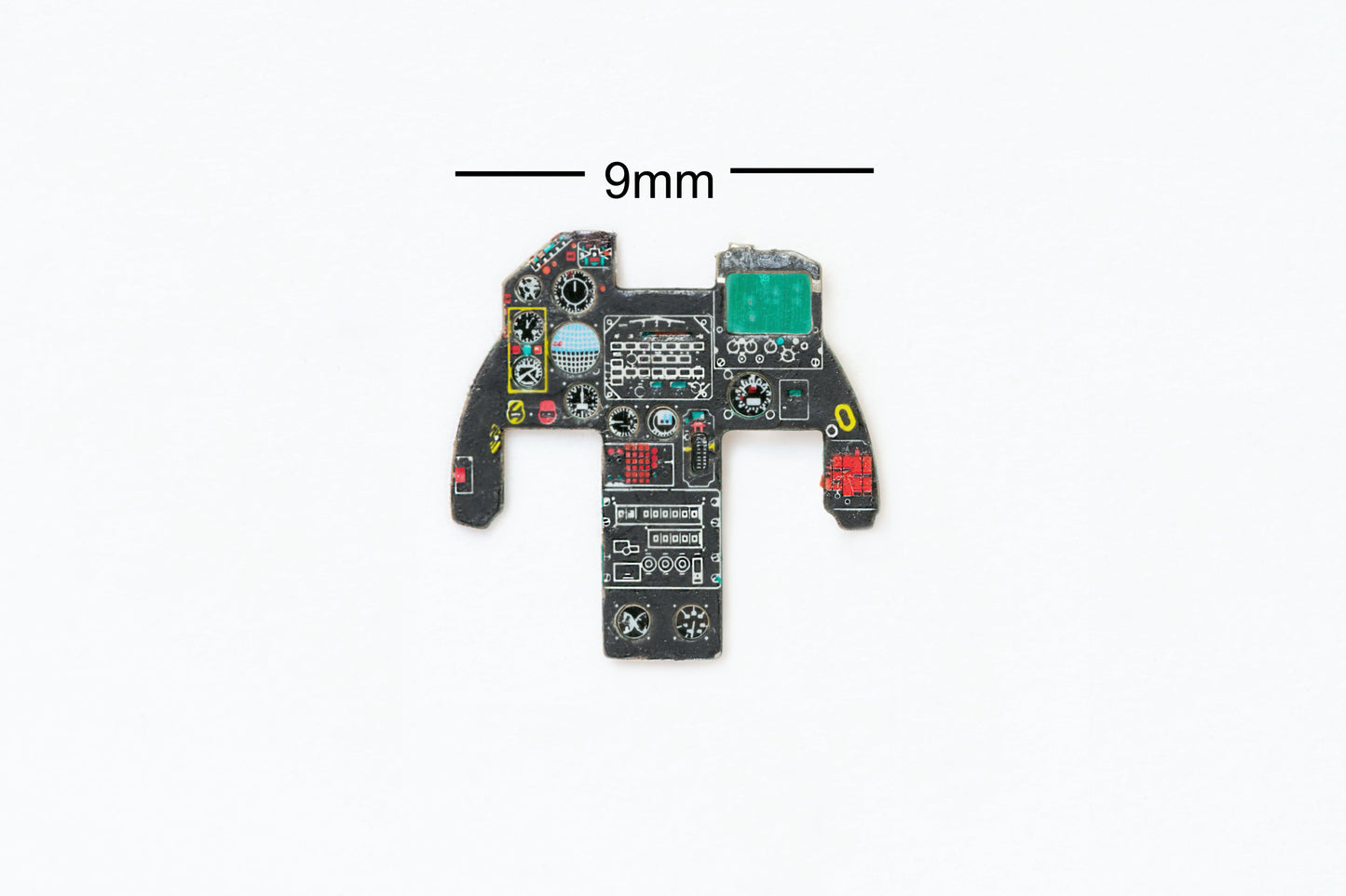 Yahu Models YMA7305 1:72 Dassault_Mirage F.1EQ/ED Photoetched instrument panels