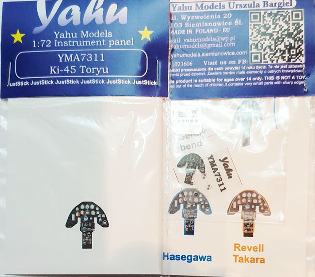 Yahu Models YMA7311 1:72 Kawasaki Ki-45