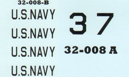 Yellow Wings YW32008 1:32 Curtiss BF2C-1 USN