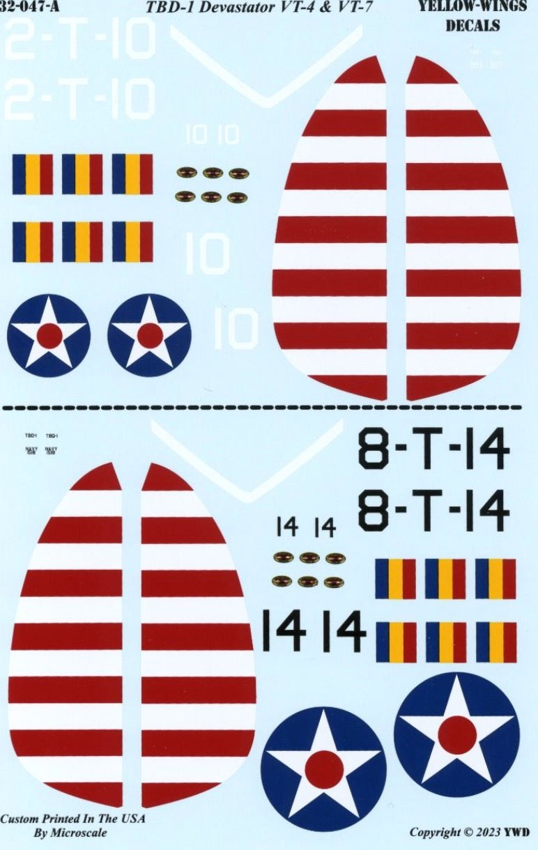 Yellow Wings YW32047 1:32 Early WWII U.S
