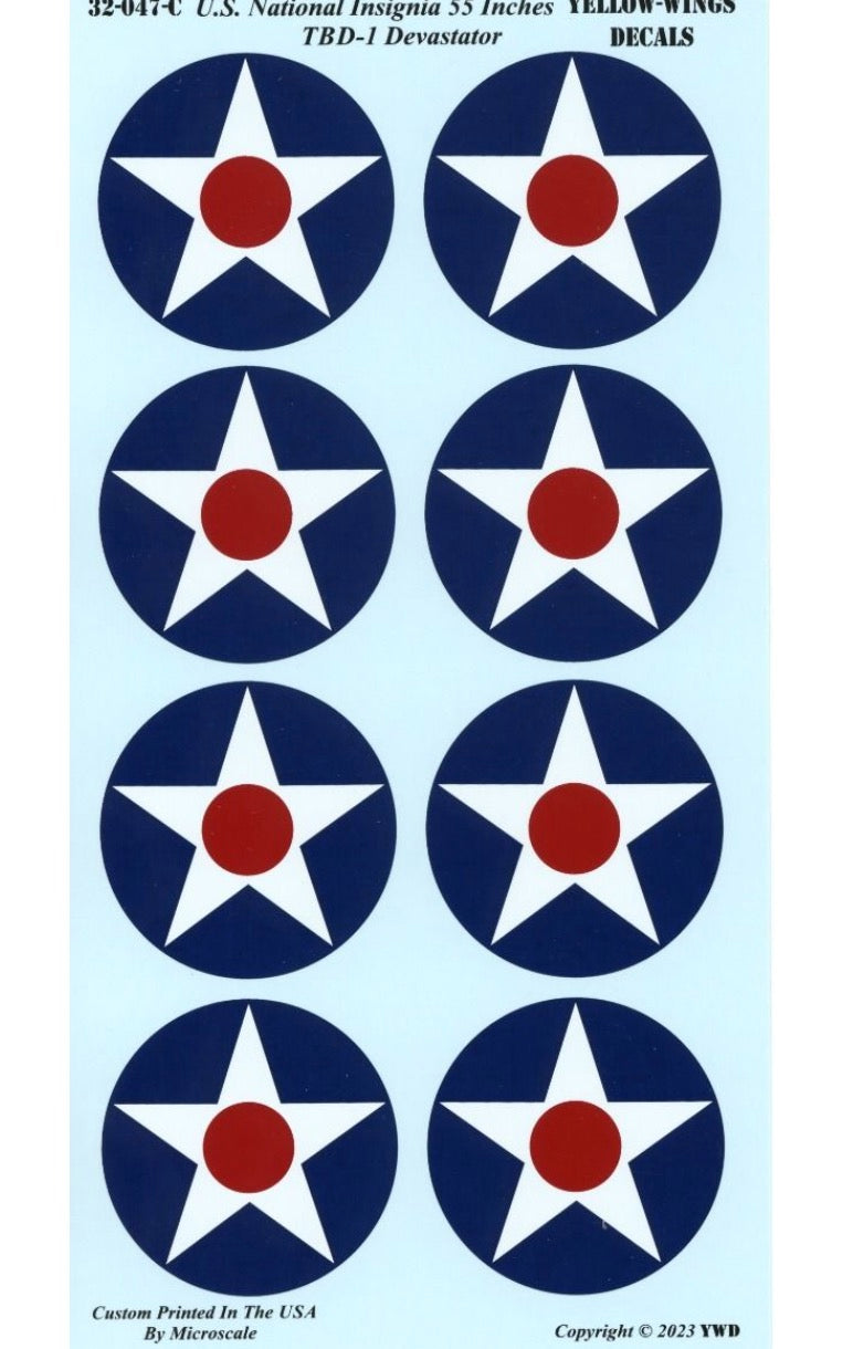 Yellow Wings YW32047 1:32 Early WWII U.S