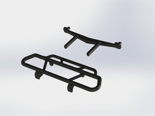 Arrma SC Rear Bumper and Body Mount Set AR320319