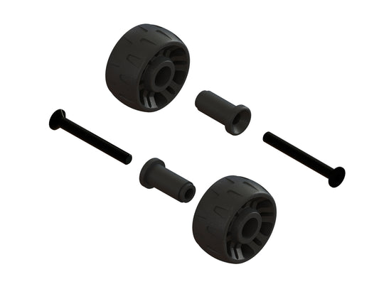 Arrma Wheelie Bar Wheels 4x4 AR320420