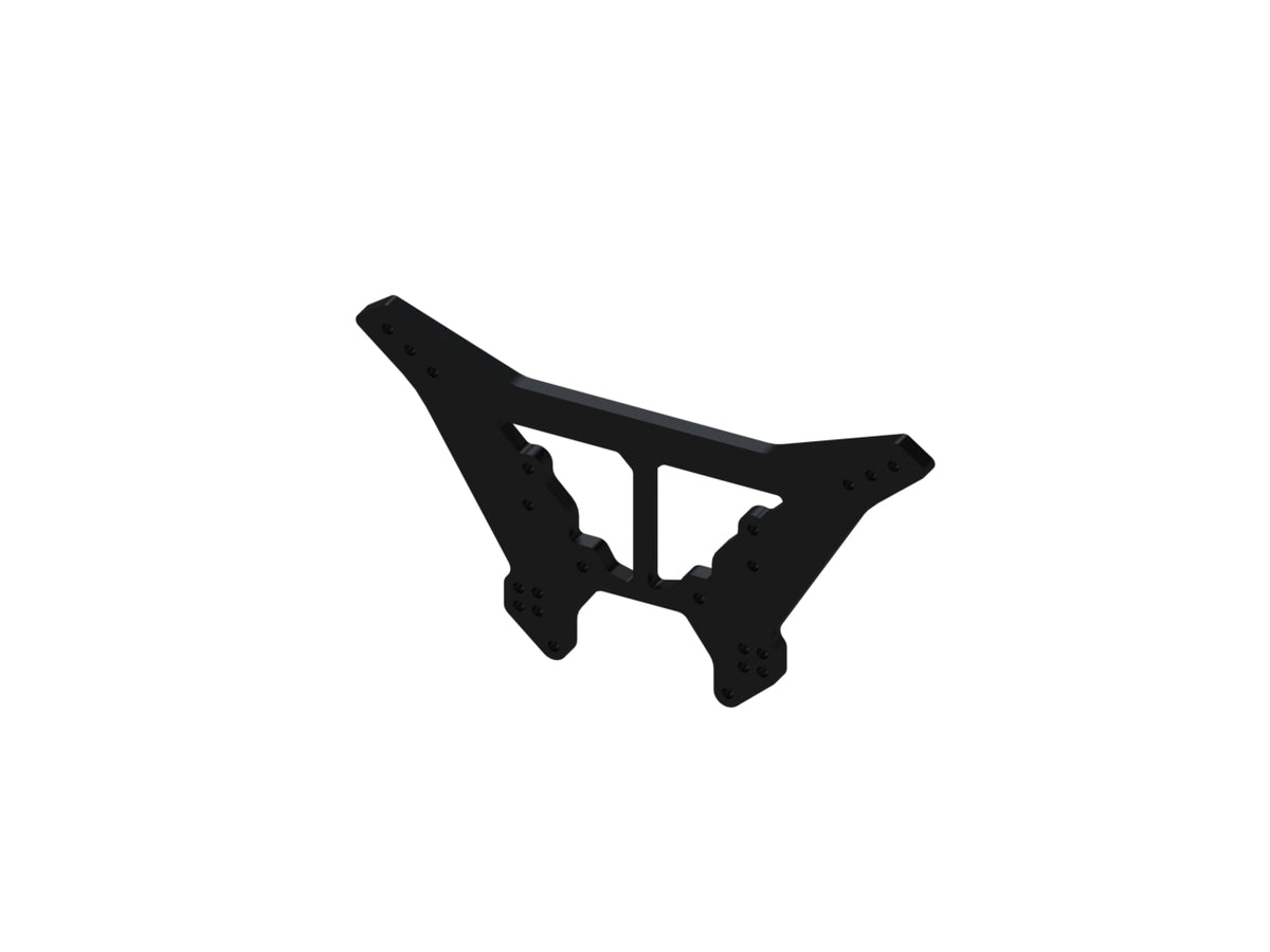 Arrma Shock Tower Rear L Aluminum Black Kraton AR330222