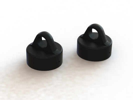 Arrma Shock Cap Aluminum Black 6S (2) AR330491