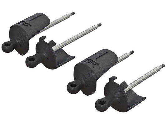 Arrma Shock Shaft Eyelet/Spring Perch Set RR(2) AR330527